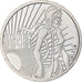 França, 5 Euro, Semeuse, 2008, MDP, Prata, MS(63)
