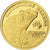 Niue, Elizabeth II, 2-1/2 Dollars, Diable de Tasmanie, 2018, Gold, MS(65-70)