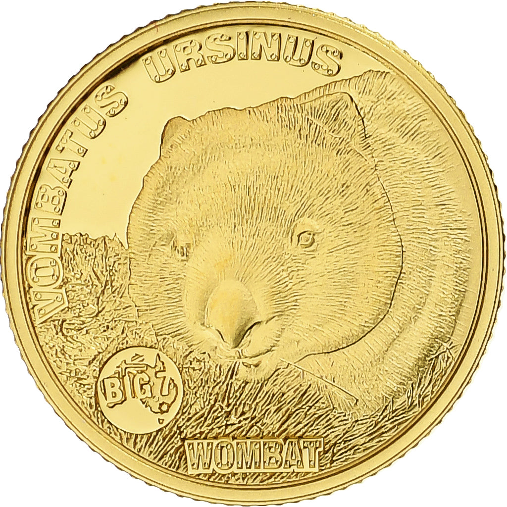 Niue, Elizabeth II, 2-1/2 Dollars, Wombat, 2018, Gold, MS(65-70)