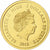 Niuê, Elizabeth II, 2-1/2 Dollars, Wombat, 2018, Dourado, MS(65-70)