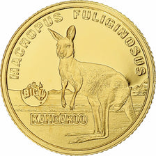 Niue, Elizabeth II, 2-1/2 Dollars, Kangaroo, 2018, Oro, FDC