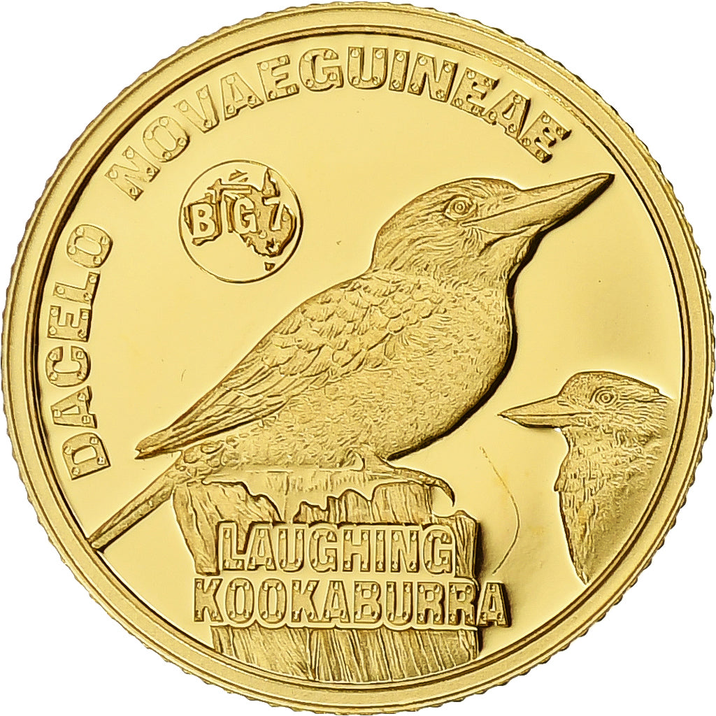 Niue, Elizabeth II, 2-1/2 Dollars, Laughing Kookaburra, 2018, Gold, MS(65-70)