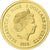 Niuê, Elizabeth II, 2-1/2 Dollars, Emu, 2018, Dourado, MS(65-70)
