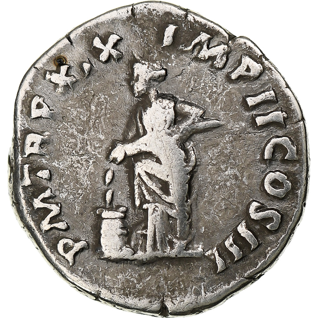 Marcus Aurelius, Denarius, 164-165, Rome, Argento, BB, RIC:125