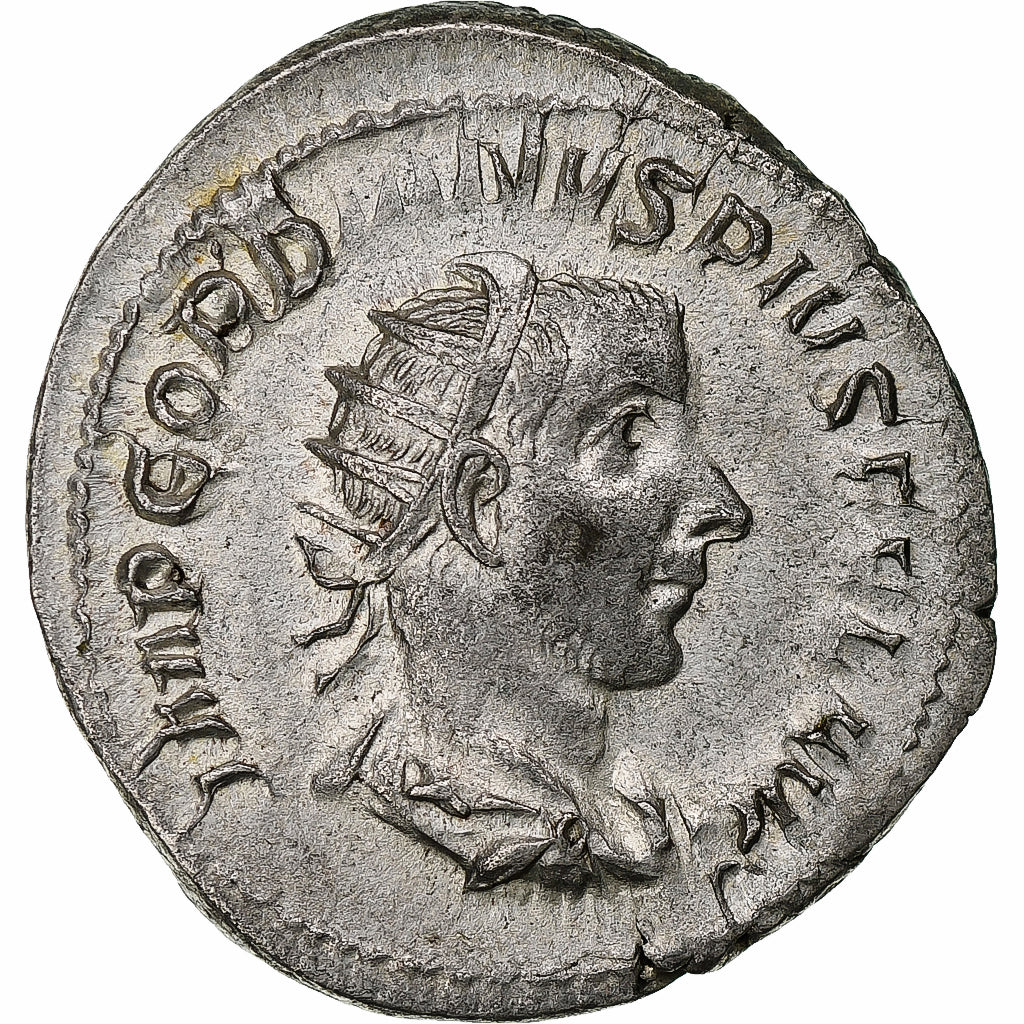 Gordian III, Antoninianus, 243-244, Rome, Lingote, MS(60-62), RIC:154