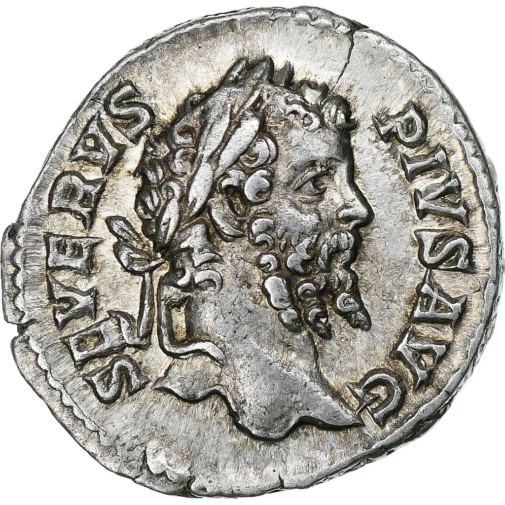 Septimius Severus, Denarius, 202-210, Rome, Silver, AU(55-58), RIC:266