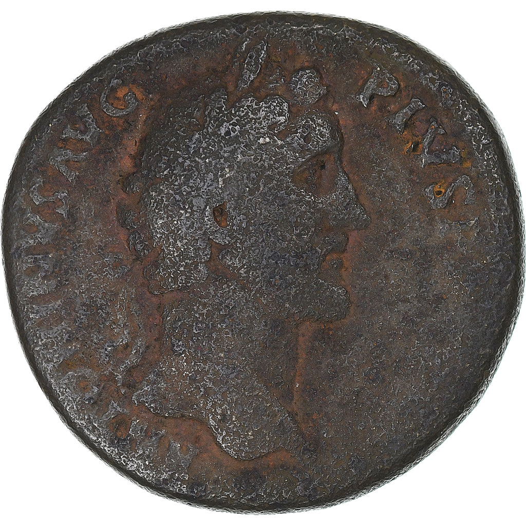 Antoninus Pius, Sestertius, 145-161, Rome, Bronze, F(12-15), RIC:763