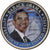 Estados Unidos, Half Dollar, Kennedy, Barack Obama, 2001, Philadelphia, Cobre -