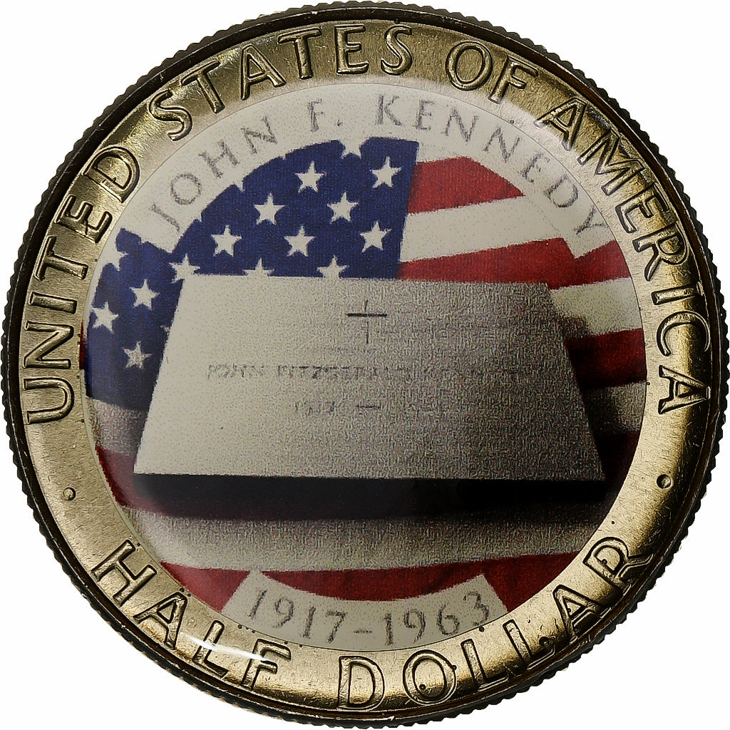 Stati Uniti, Half Dollar, Kennedy, Death of John F. Kennedy, 2013, Denver