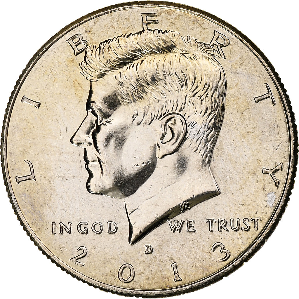 United States, Half Dollar, Kennedy, Death of John F. Kennedy, 2013, Denver