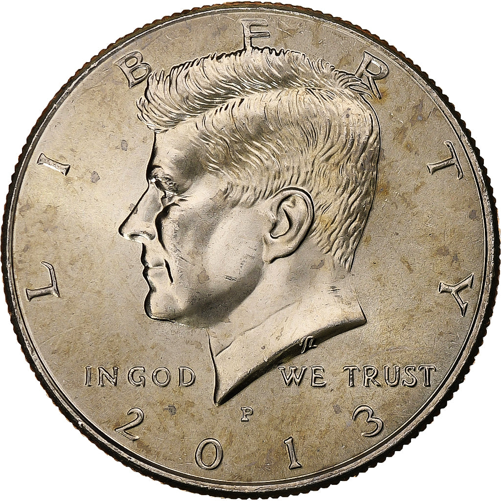États-Unis, Half Dollar, Kennedy, Death of John F. Kennedy, 2013, Philadelphie