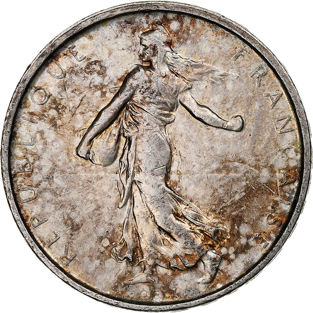 France, 5 Francs, Semeuse, 1962, Paris, Silver, AU(50-53), Gadoury:770