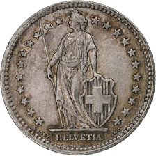 Switzerland, 2 Francs, Helvetia, 1941, Bern, Silver, AU(50-53), KM:21
