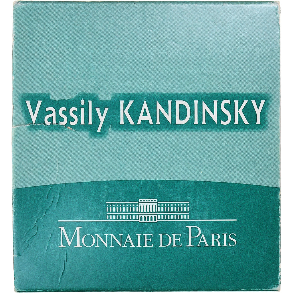 France, 10 Euro, Vassily Kandinsky, Proof, 2011, MDP, Silver, MS(65-70)