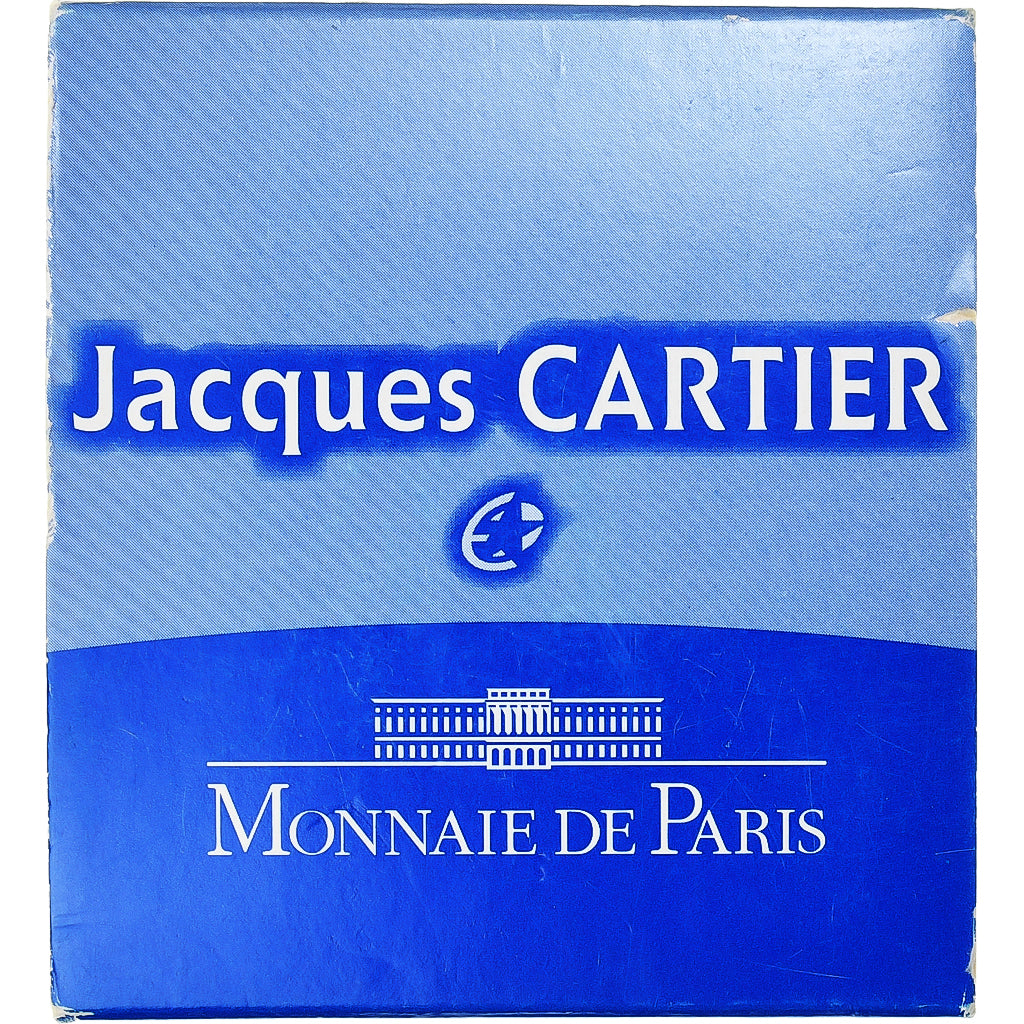 Francja, 10 Euro, Jacques Cartier, Proof, 2011, MDP, Srebro, MS(65-70)