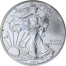 Stati Uniti, 1 Dollar, 1 Oz, Silver Eagle, 2011, Philadelphia, Argento, FDC