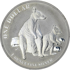 Australië, Elizabeth II, 1 Dollar, 1 Oz, Australian Kangaroo, 2011, Perth