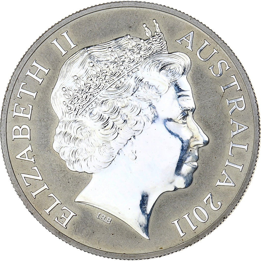 Australia, Elizabeth II, 1 Dollar, 1 Oz, Australian Kangaroo, 2011, Perth, FS