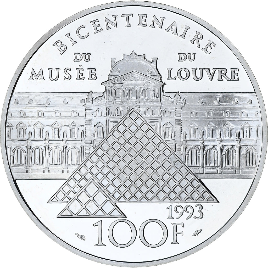 Frankreich, 100 Francs, Vénus de Milo, 1993, Paris, PP, Silber, STGL