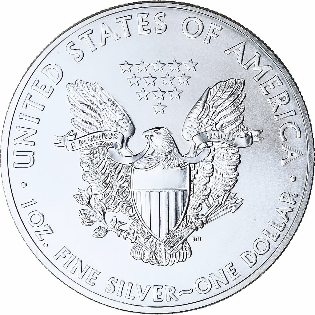 United States, 1 Dollar, 1 Oz, Silver Eagle, 2011, Philadelphia, Silver