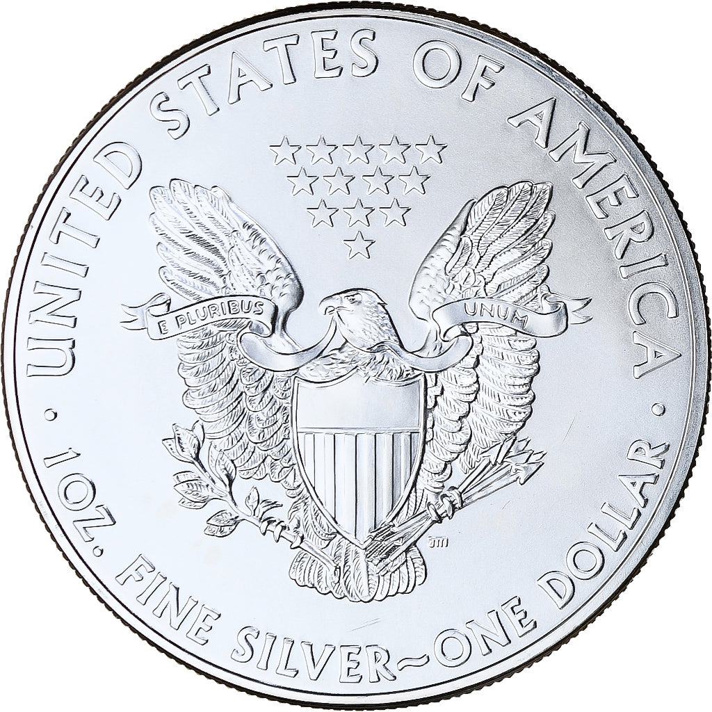 USA, 1 Dollar, 1 Oz, Silver Eagle, 2011, Philadelphia, Srebro, MS(65-70)