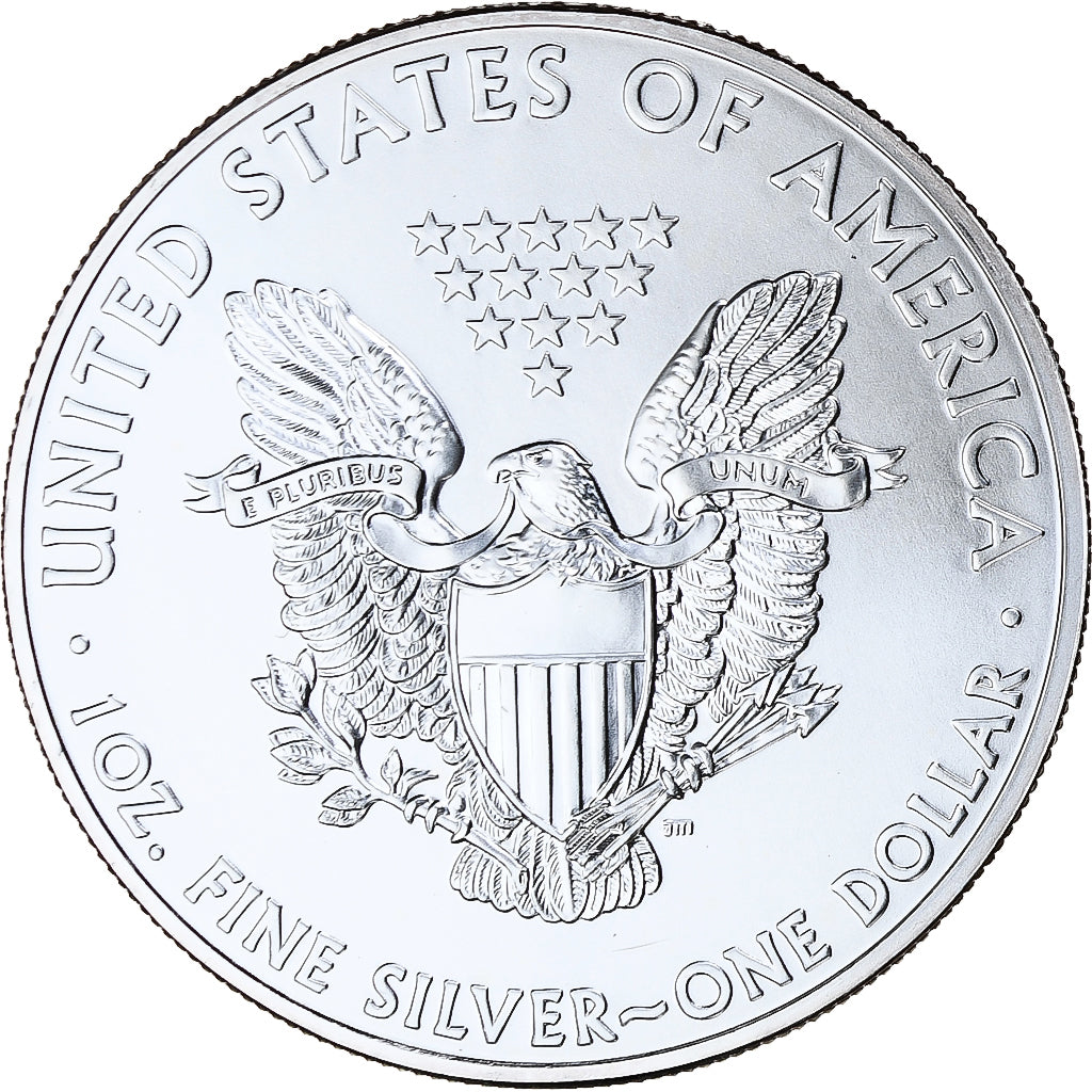 United States, 1 Dollar, 1 Oz, Silver Eagle, 2011, Philadelphia, Silver