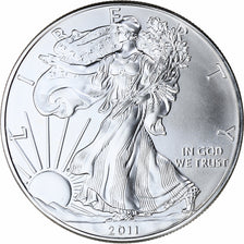 Stati Uniti, 1 Dollar, 1 Oz, Silver Eagle, 2011, Philadelphia, Argento, FDC