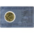 Vatican, 50 Euro Cent, Pape Benoit XVI, Coin card.FDC, 2012, Rome, Nordic gold