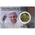 Vatican, 50 Euro Cent, Pape François, Coin card.FDC, 2014, Rome, Or nordique