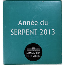 Francja, 10 Euro, Année du Serpent, 2013, MDP, Srebro, MS(65-70)