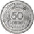 Francja, 50 Centimes, Morlon, 1946, Beaumont - Le Roger, Aluminium, AU(55-58)