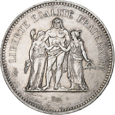 Francia, 50 Francs, Hercule, 1976, Paris, Argento, SPL-