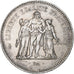Francia, 50 Francs, Hercule, 1976, Paris, Argento, SPL-