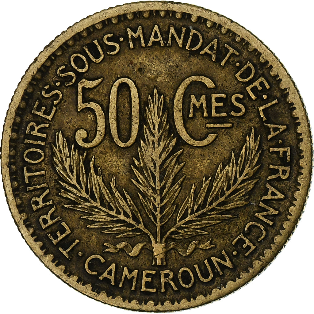 Cameroun, 50 Centimes, 1926, Bronze-Aluminium, TTB+