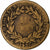COLÓNIAS FRANCESAS, Charles X, 10 Centimes, 1827, La Rochelle, Bronze