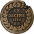 France, Napoleon I, 1 Décime, 1814, Strasbourg, Bronze, VF(20-25), Gadoury:195a