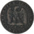 Frankreich, Napoleon III, 5 Centimes, 1855, Rouen, Chien / Dog, Bronze, S+