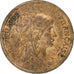 França, 10 Centimes, Dupuis, 1917, Paris, Bronze, AU(50-53), Gadoury:277