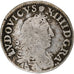 Francia, Louis XIV, 4 Sols des Traitants, 1676, Vimy, Argento, MB, Gadoury:103