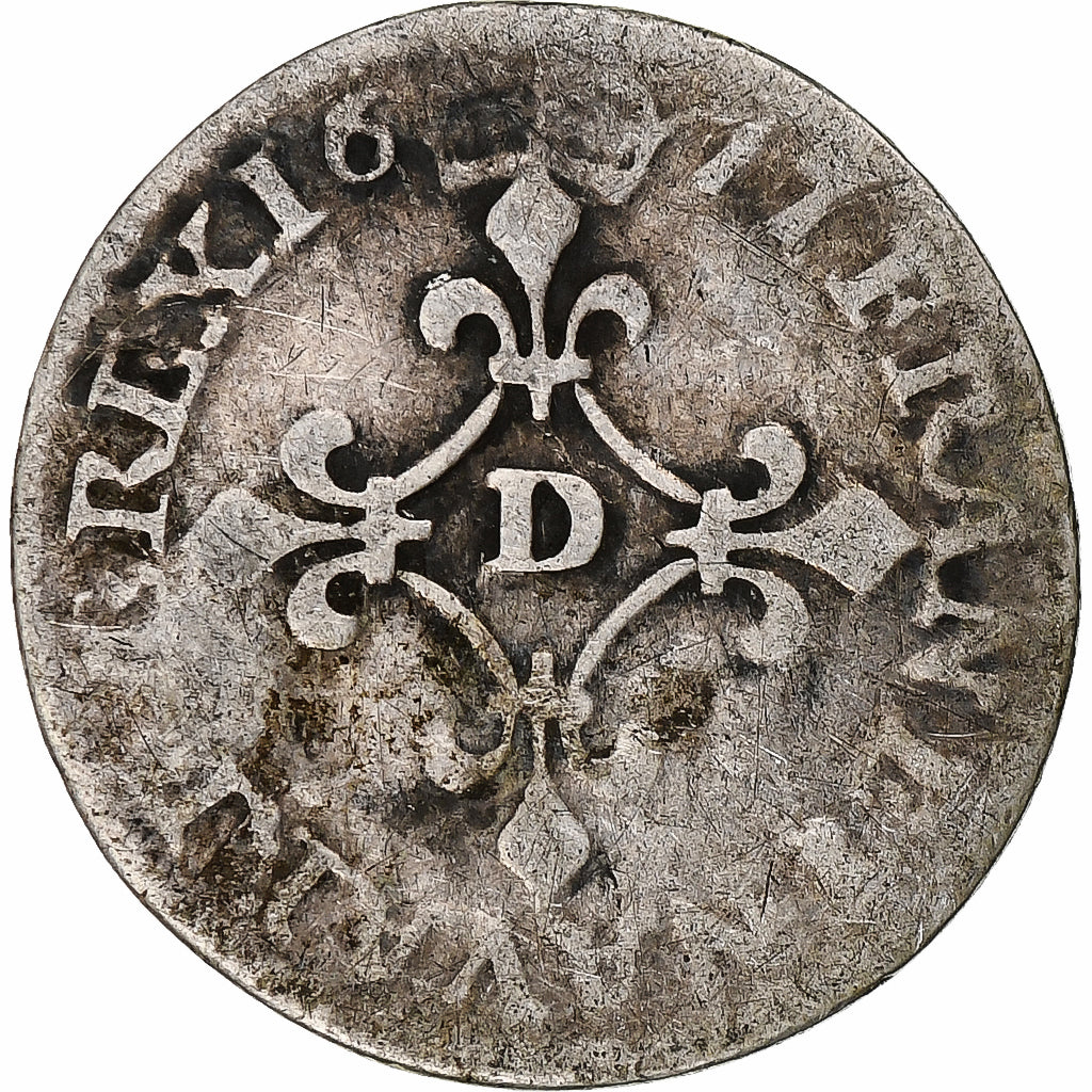 Frankreich, Louis XIV, 4 Sols des Traitants, 1677, Vimy, Silber, S, Gadoury:103