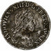 Francja, Louis XIII, 1/12 Ecu, 2ème poinçon de Warin, 1643, Paris, Srebro