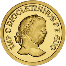 Belgium, 25 Ecu, Diocletian, 1990, Brussels, Proof, Gold, MS(65-70)