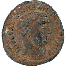 Maximinus II, Follis, 312, Antioch, Brązowy, VF(30-35), RIC:167b