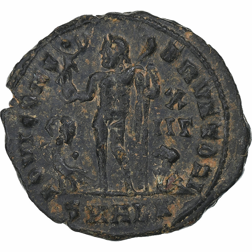 Licinius I, Follis, 321-324, Alexandria, Bronze, SS, RIC:28