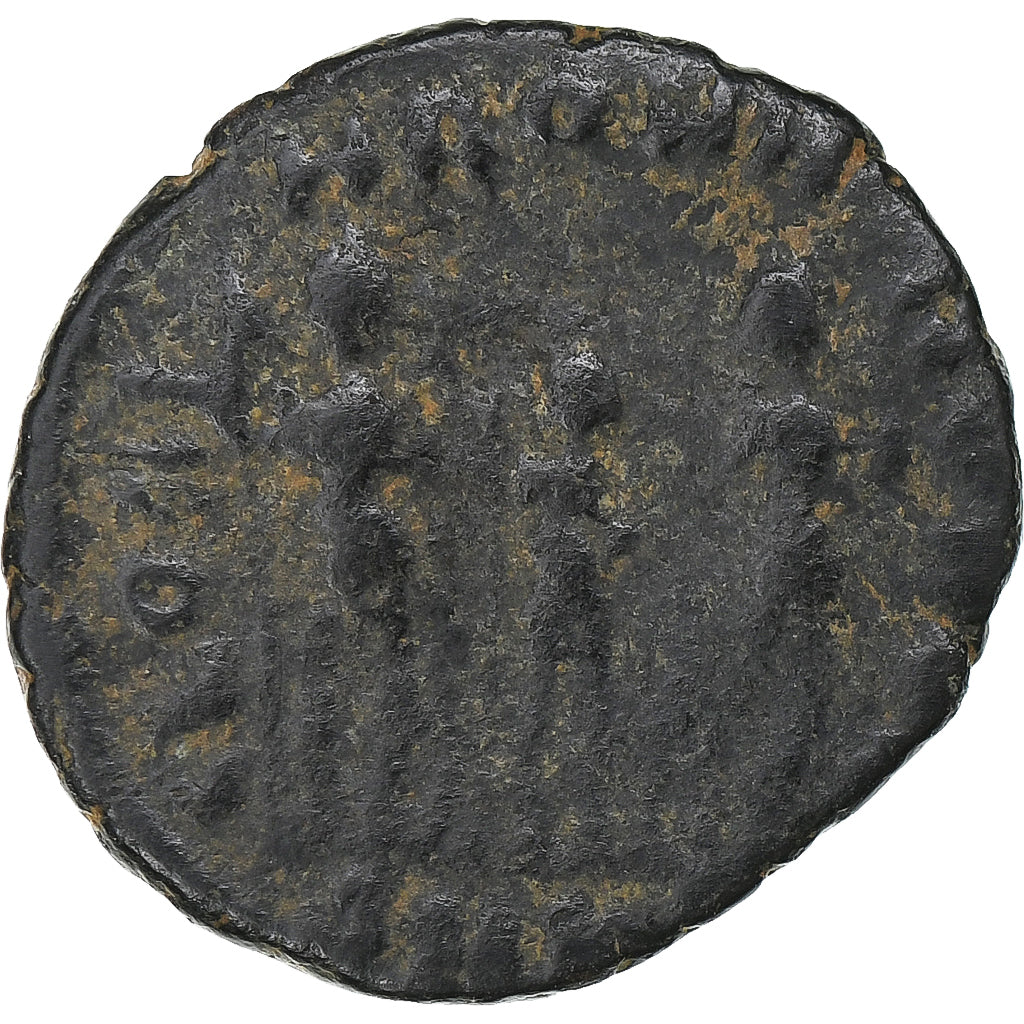 Theodosius II, Follis, 408-450, Uncertain Mint, Bronzo, MB+