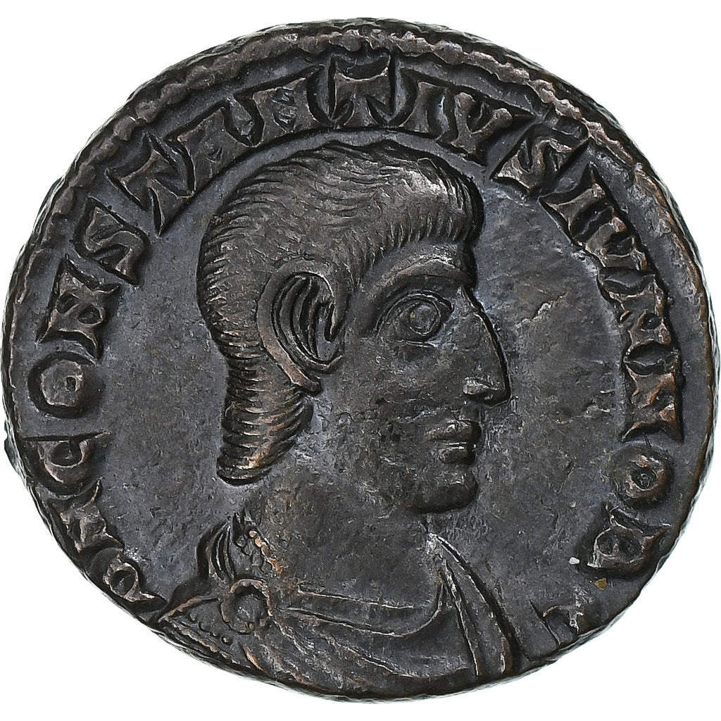 Constantius Gallus, Follis, 351-355, Siscia, Bronce, MBC+, RIC:351