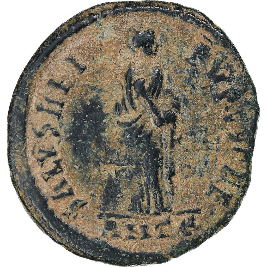 Aelia Flaccilla, Follis, 383-388, Antioch, Bronze, EF(40-45), RIC:62