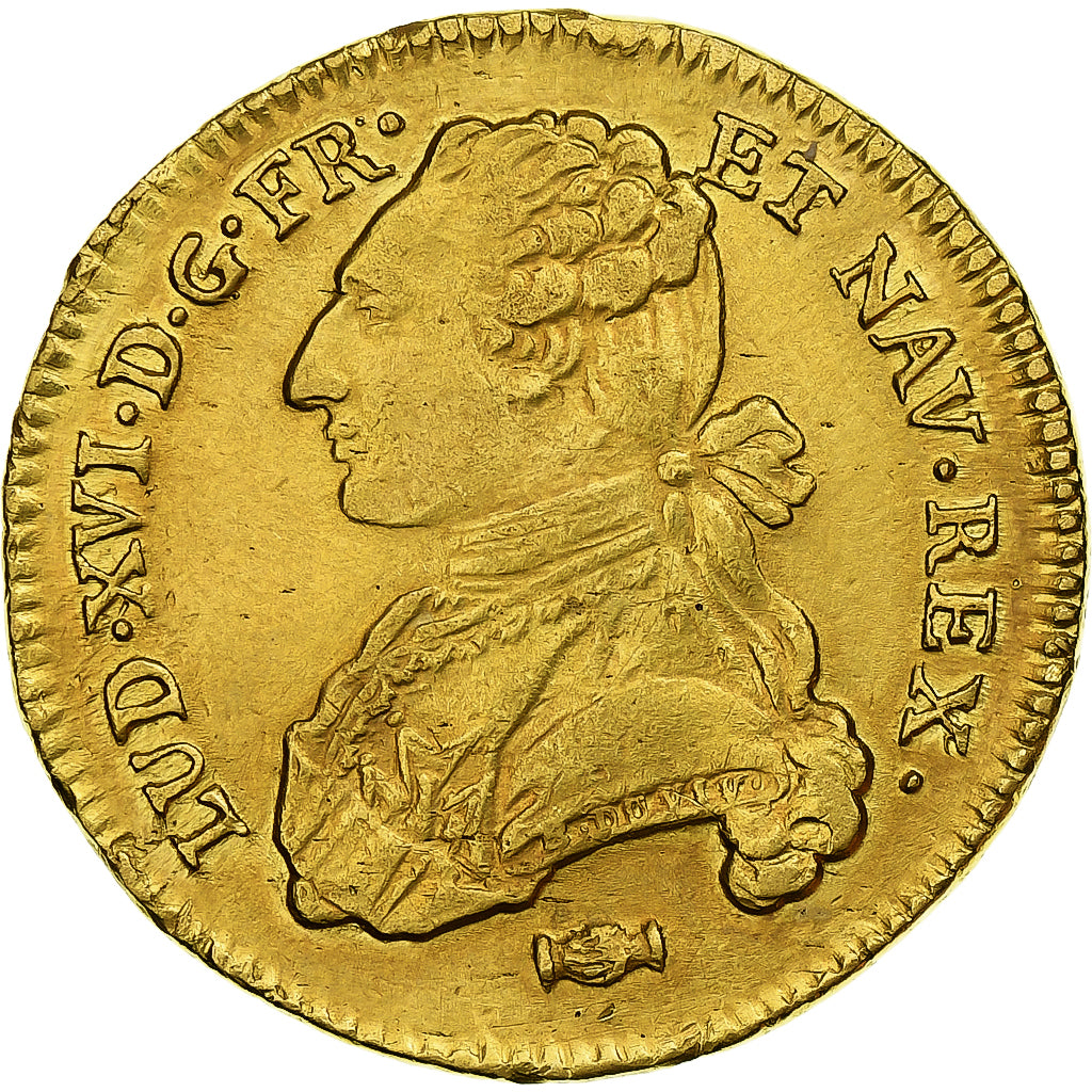 Frankrijk, Louis XVI, Double louis d'or au buste habillé, 1776, Bordeaux, Goud