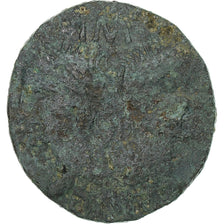 Augustus & Agrippa, As, 27-14 BC, Nîmes, Bronzo, B+
