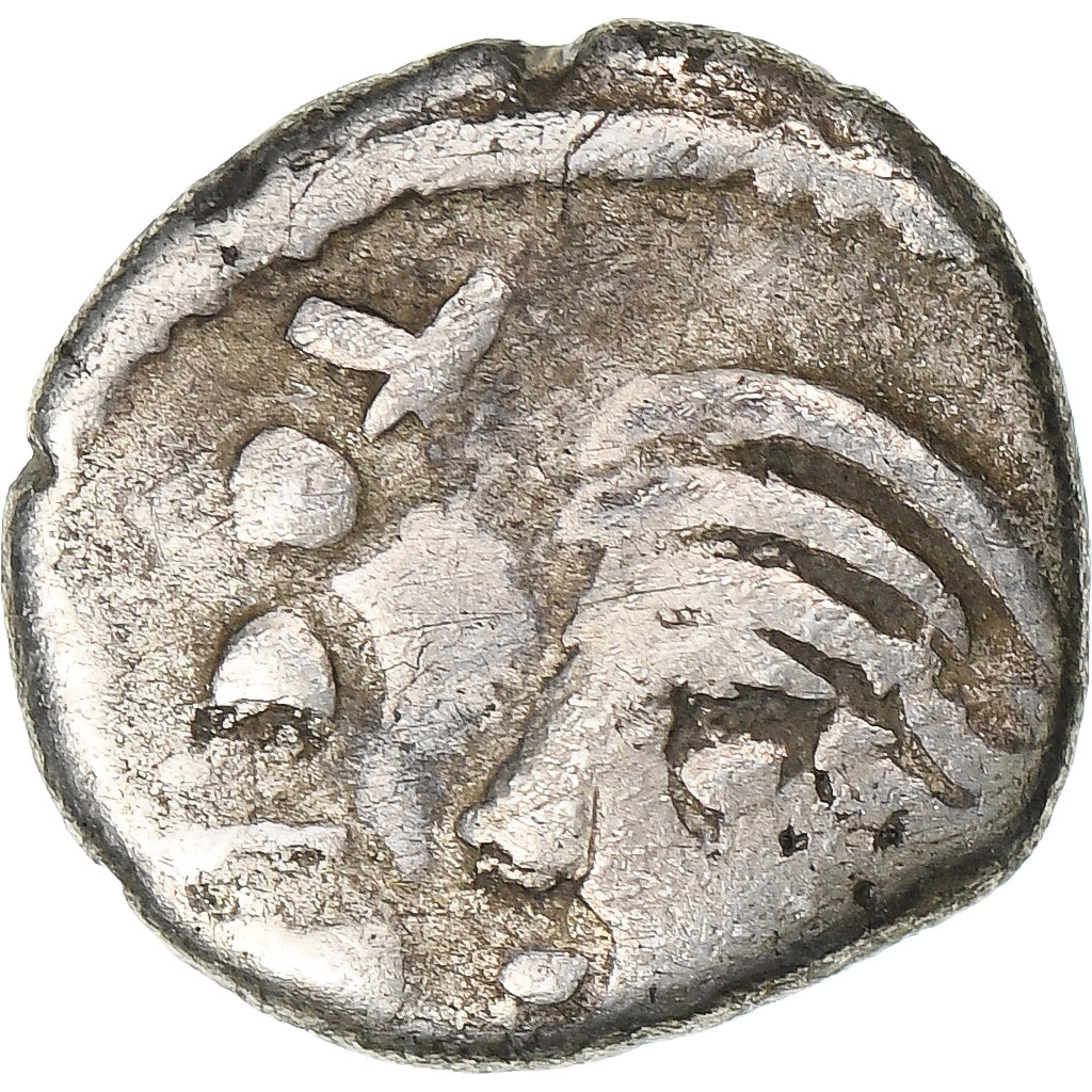 Sequani, Denier TOCIRIX, 1st century BC, Prata, VF(20-25), Latour:5550
